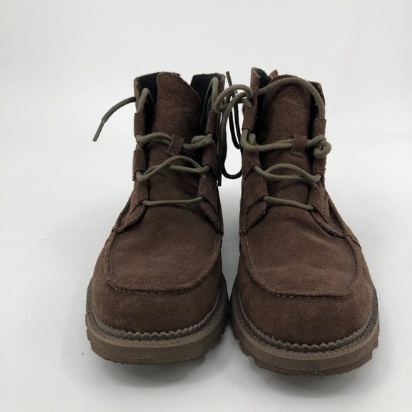 Sorel Brown Lace Up Boots | Suede Material, Perfect for Any Season - Picture 2 of 6